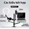 Giá đỡ đèn livestream kiêm giá đỡ laptop và điện thoại Multi MBK4