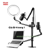 Giá đỡ đèn livestream kiêm giá đỡ laptop và điện thoại Multi MBK4