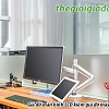 Giá đỡ màn hình LCD tay dài KIÊM giá đỡ MÁY TÍNH BẢNG tay ngắn BK-8