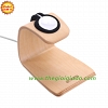 Giá treo đồng hồ Apple Watch để bàn,chất liệu gỗ SAM-9