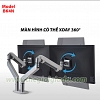 Giá đỡ 2 màn hình LCD tay nâng piston Model BK4N