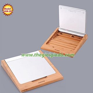 Giá đỡ Chuột Magic Trackpad của Apple để bàn chất liệu gỗ SAM-20