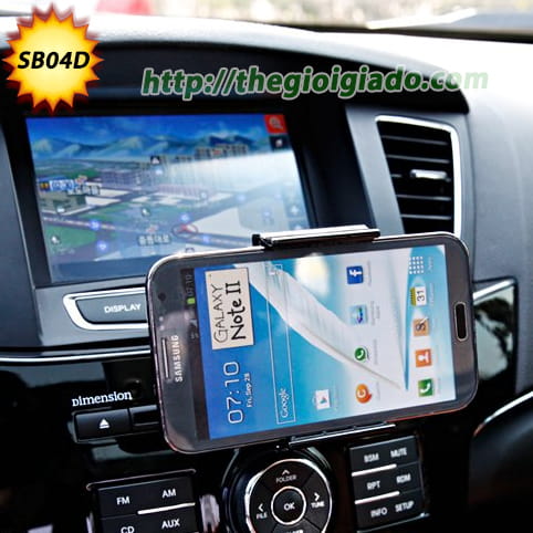 Giá đỡ điện thoại trên oto model SB04D