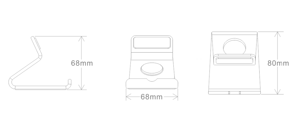 giá đỡ iphone trên bàn 