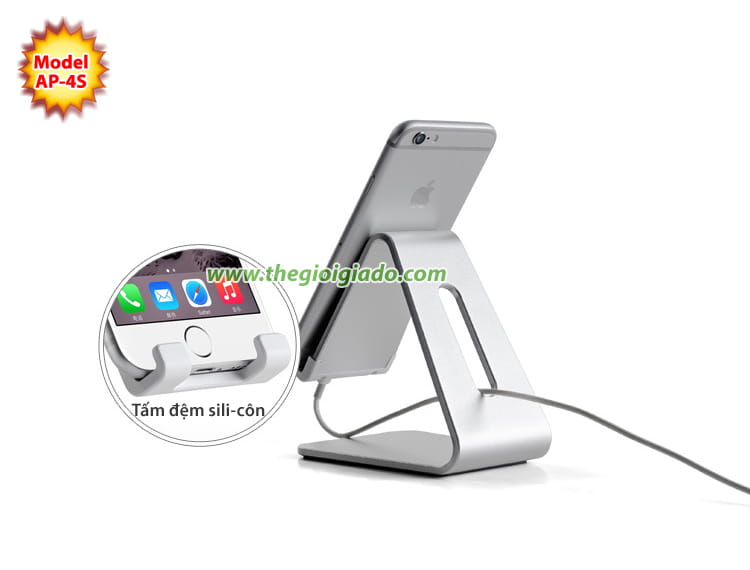 giá đỡ iphone, ipad mini, điện thoại trên bàn 