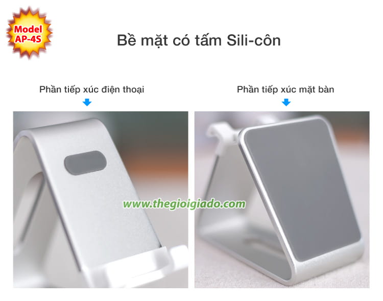 giá đỡ iphone, ipad mini, điện thoại trên bàn 