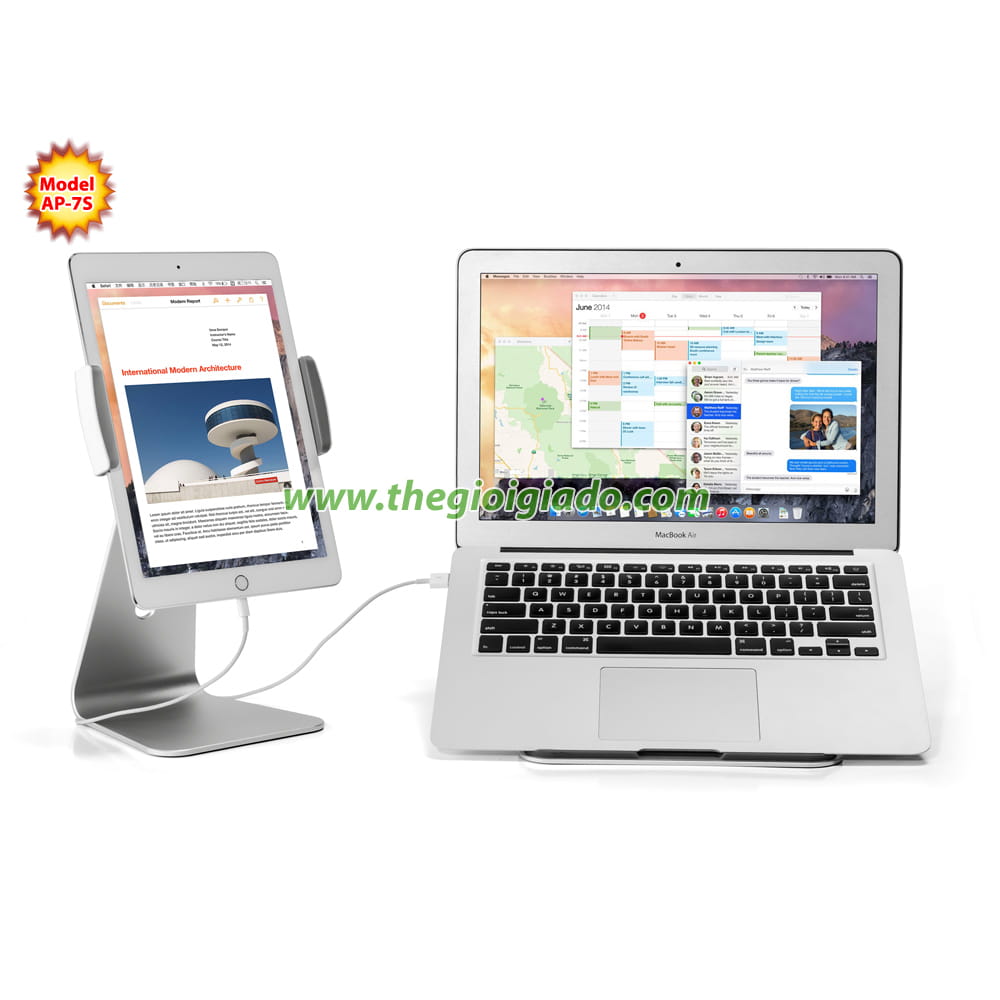 giá đỡ Ipad trên bàn làm việc