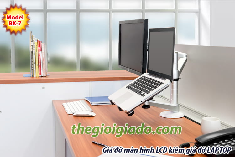 giá đỡ màn hình LCD kiêm giá đỡ LAPTOP dùng cho dân văn phòng giá đỡ màn hình LCD kiêm giá đỡ LAPTOP dùng cho dân văn phòng