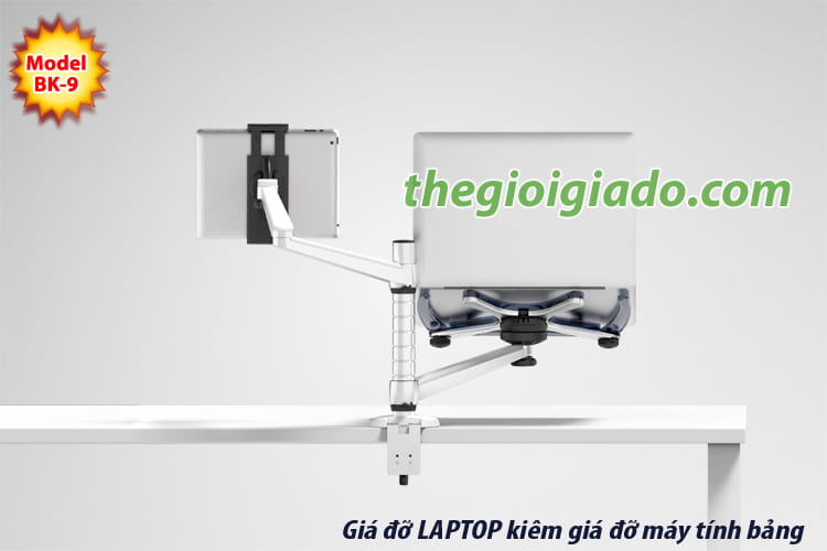 Giá đỡ LAPTOP kiêm giá đỡ MÁY TÍNH BẢNG dùng cho dân văn phòng