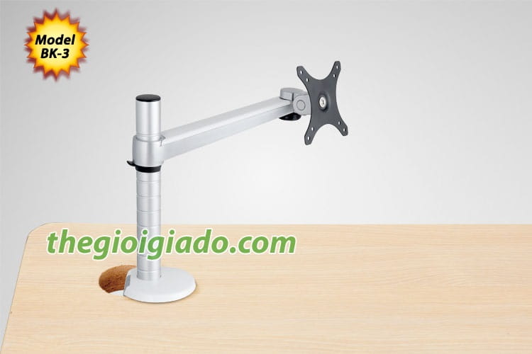 Giá đỡ màn hình LCD loại tay ngắn 1 khuyu, Giá đỡ màn hình LCD
