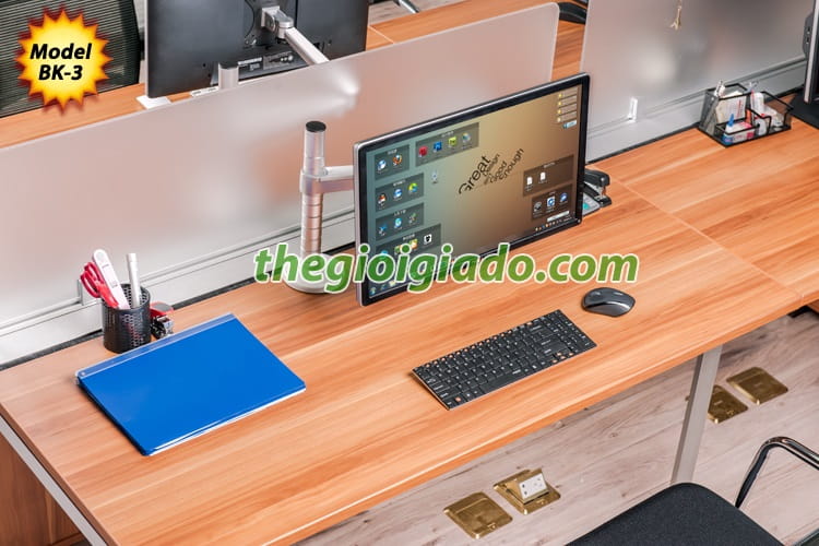 Giá đỡ màn hình LCD loại tay ngắn 1 khuyu, Giá đỡ màn hình LCD
