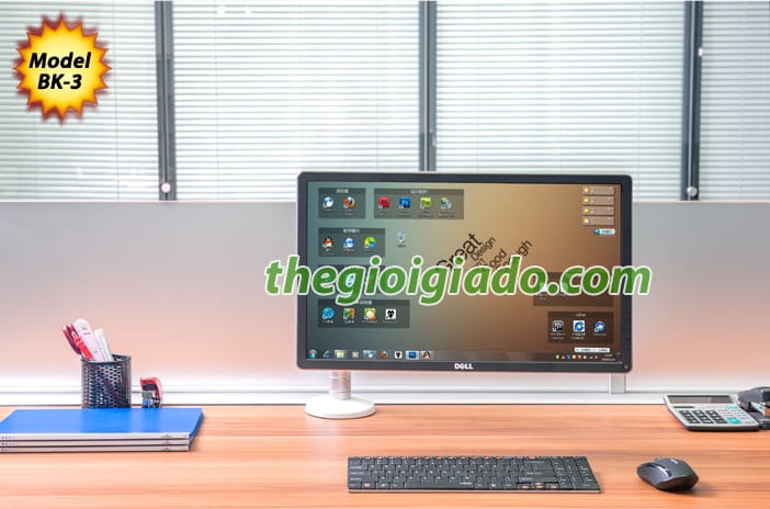 Giá đỡ màn hình LCD loại tay ngắn 1 khuyu, Giá đỡ màn hình LCD