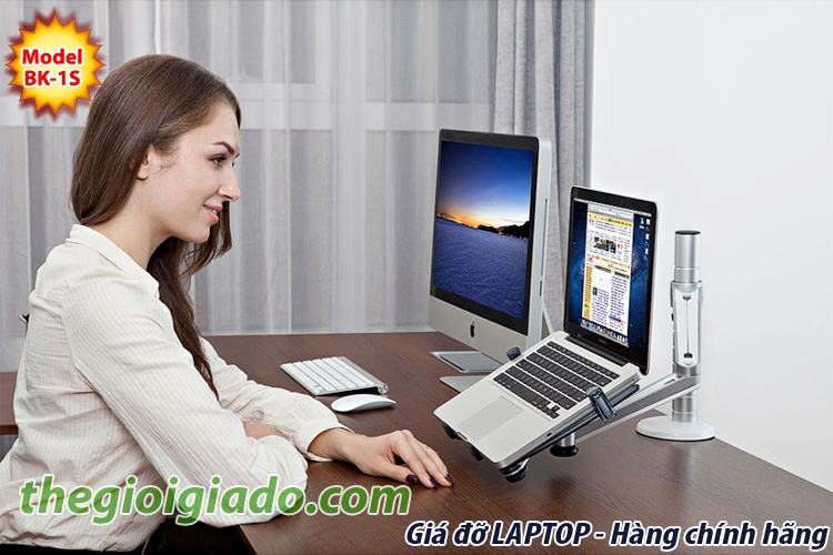 giá đỡ laptop dùng cho dân văn phòng, giá đỡ Laptop trên bàn