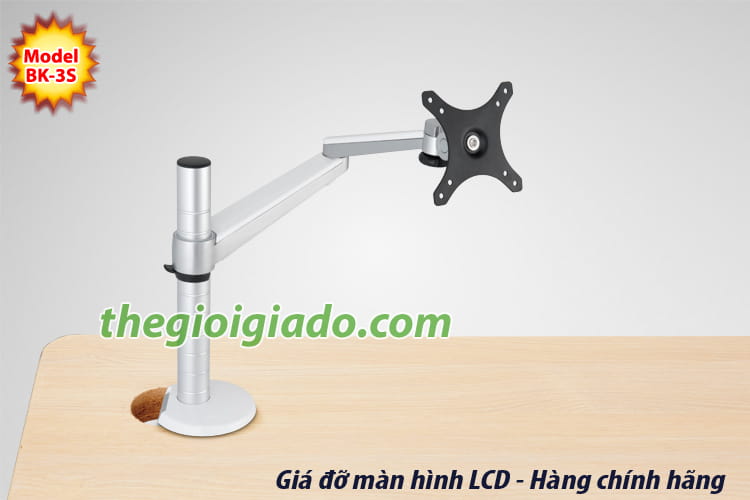 giá đỡ màn hình LCD cho dân văn phòng, bàn làm việc ,Giá đỡ 1 màn hình LCD
