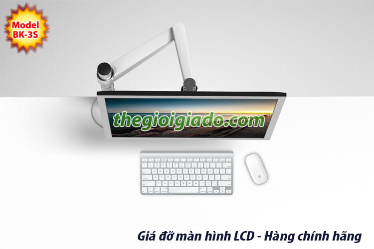 giá đỡ màn hình LCD cho dân văn phòng, bàn làm việc ,Giá đỡ 1 màn hình LCD