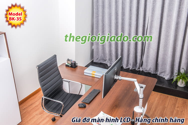 giá đỡ màn hình LCD cho dân văn phòng, bàn làm việc ,Giá đỡ 1 màn hình LCD