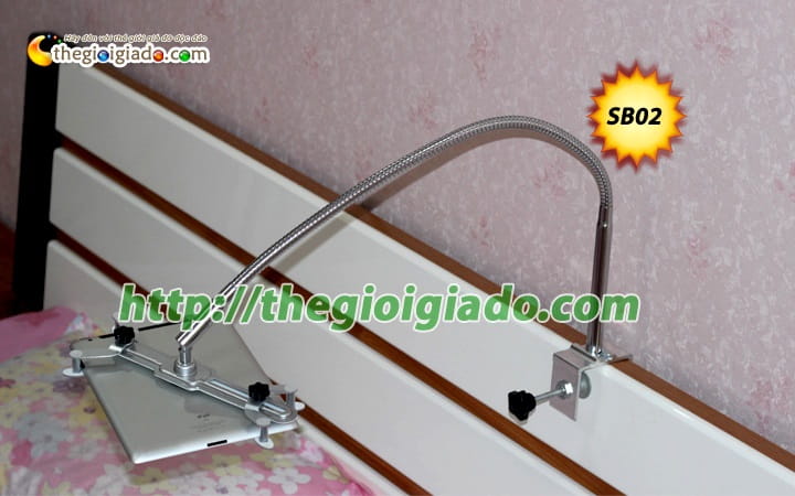 Giá đỡ ipad kiểu đứng nằm trên giường 