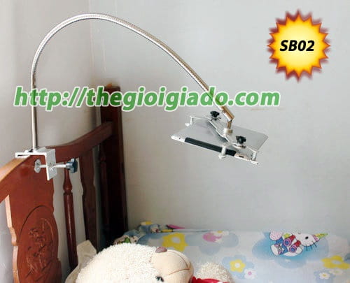 Giá đỡ Ipad nằm trên giường,Giá đỡ Ipad trên oto