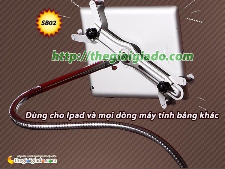Giá đỡ ipad kiểu đứng nằm trên giường ,Giá đỡ Ipad nằm trên giường,Giá đỡ Ipad trên oto