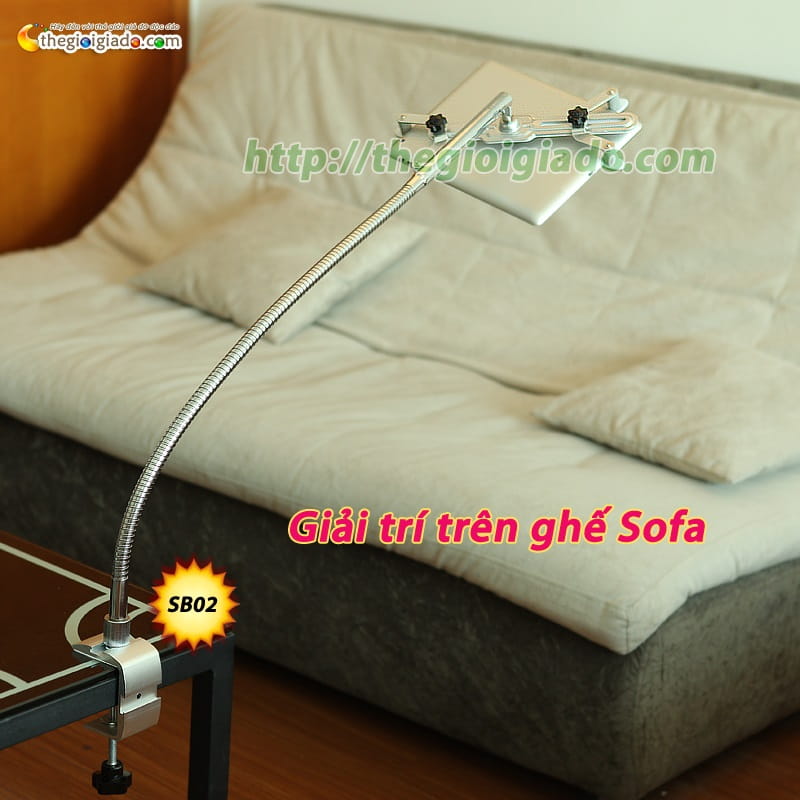 Giá đỡ Ipad nằm trên giường,Giá đỡ Ipad trên oto