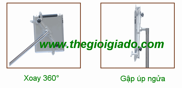 Giá đỡ ipad kiểu đứng nằm trên giường ,Giá đỡ Ipad nằm trên giường,Giá đỡ Ipad trên oto