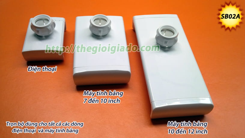 Giá đỡ máy tính bảng - điện thoại dùng trên giường và bàn làm việc Model SB02A,Giá đỡ máy tính bảng trên xe hơi