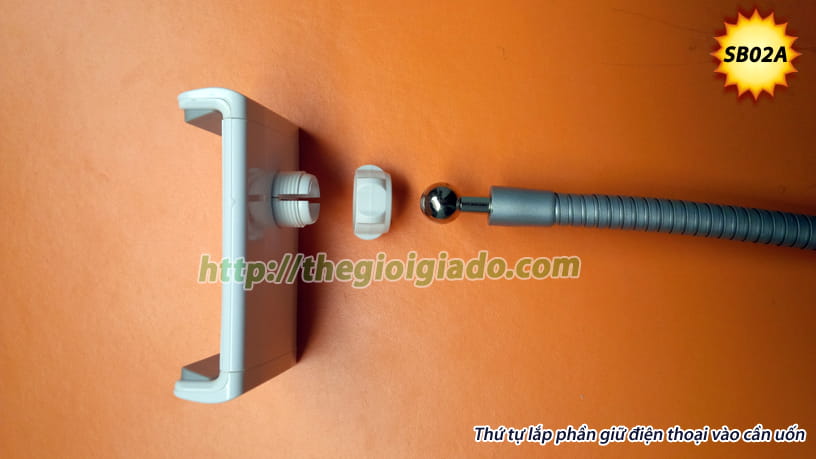 Giá đỡ máy tính bảng - điện thoại dùng trên giường và bàn làm việc Model SB02A,Giá đỡ máy tính bảng trên xe hơi