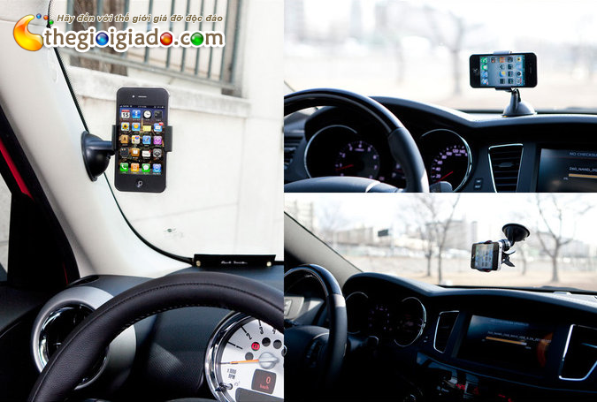 GIÁ ĐỠ SMARTPHONE DÙNG TRÊN XE ÔTÔ - MODEL: SB04