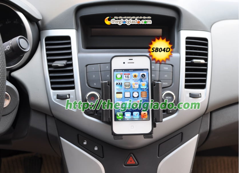 GIÁ ĐỠ SMARTPHONE DÙNG TRÊN XE ÔTÔ,Giá đỡ điện thoại dùng trên oto - MODEL: SB04K