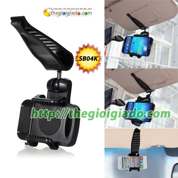 GIÁ ĐỠ SMARTPHONE DÙNG TRÊN XE ÔTÔ,Giá đỡ điện thoại dùng trên oto - MODEL: SB04K