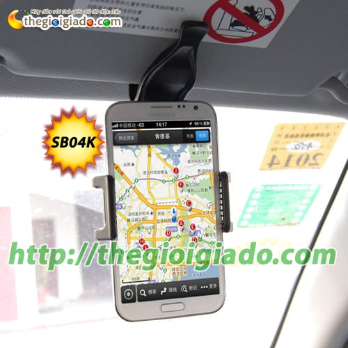 GIÁ ĐỠ SMARTPHONE DÙNG TRÊN XE ÔTÔ,Giá đỡ điện thoại dùng trên oto - MODEL: SB04K