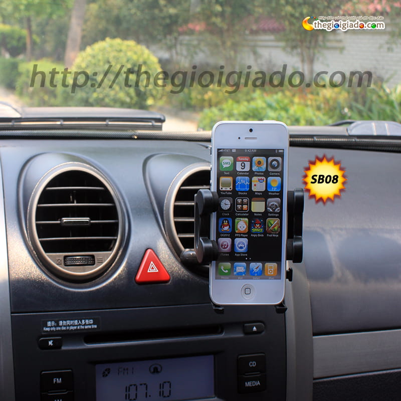 Giá đỡ điện thoại trên oto,GIÁ ĐỠ SMARTPHONE DÙNG TRÊN XE ÔTÔ - MODEL: SB10 