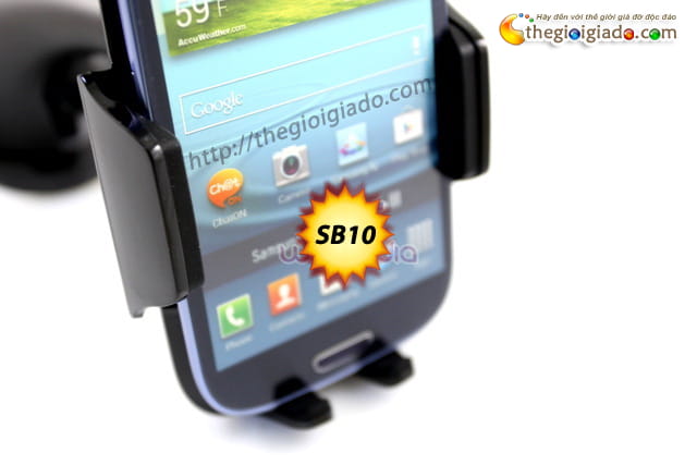 Giá đỡ điện thoại trên oto,GIÁ ĐỠ SMARTPHONE DÙNG TRÊN XE ÔTÔ - MODEL: SB10 