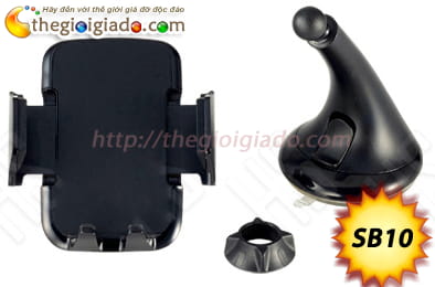 Giá đỡ điện thoại trên oto,GIÁ ĐỠ SMARTPHONE DÙNG TRÊN XE ÔTÔ - MODEL: SB10 