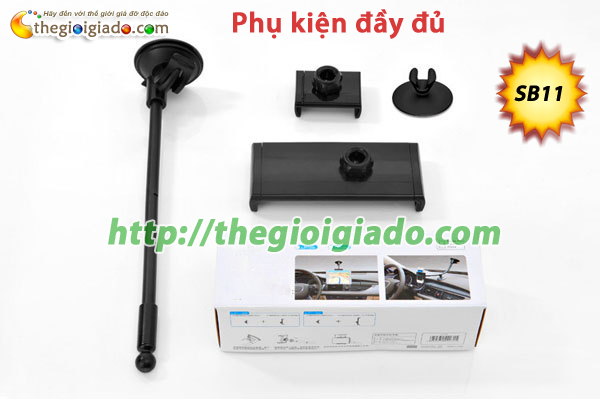 Giá đỡ máy tính bảng kiêm giá đỡ điện thoại trên xe hơi