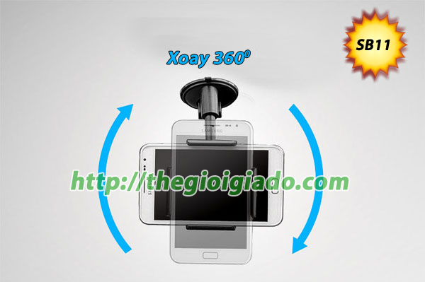 Giá đỡ máy tính bảng kiêm giá đỡ điện thoại trên xe hơi