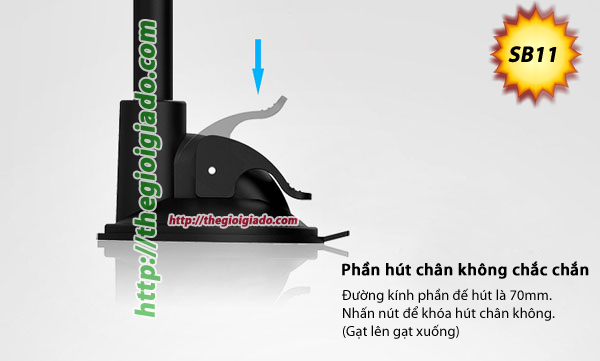 Giá đỡ máy tính bảng kiêm giá đỡ điện thoại trên xe hơi