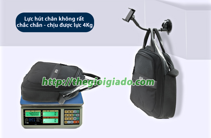 Giá đỡ máy tính bảng kiêm giá đỡ điện thoại trên xe hơi
