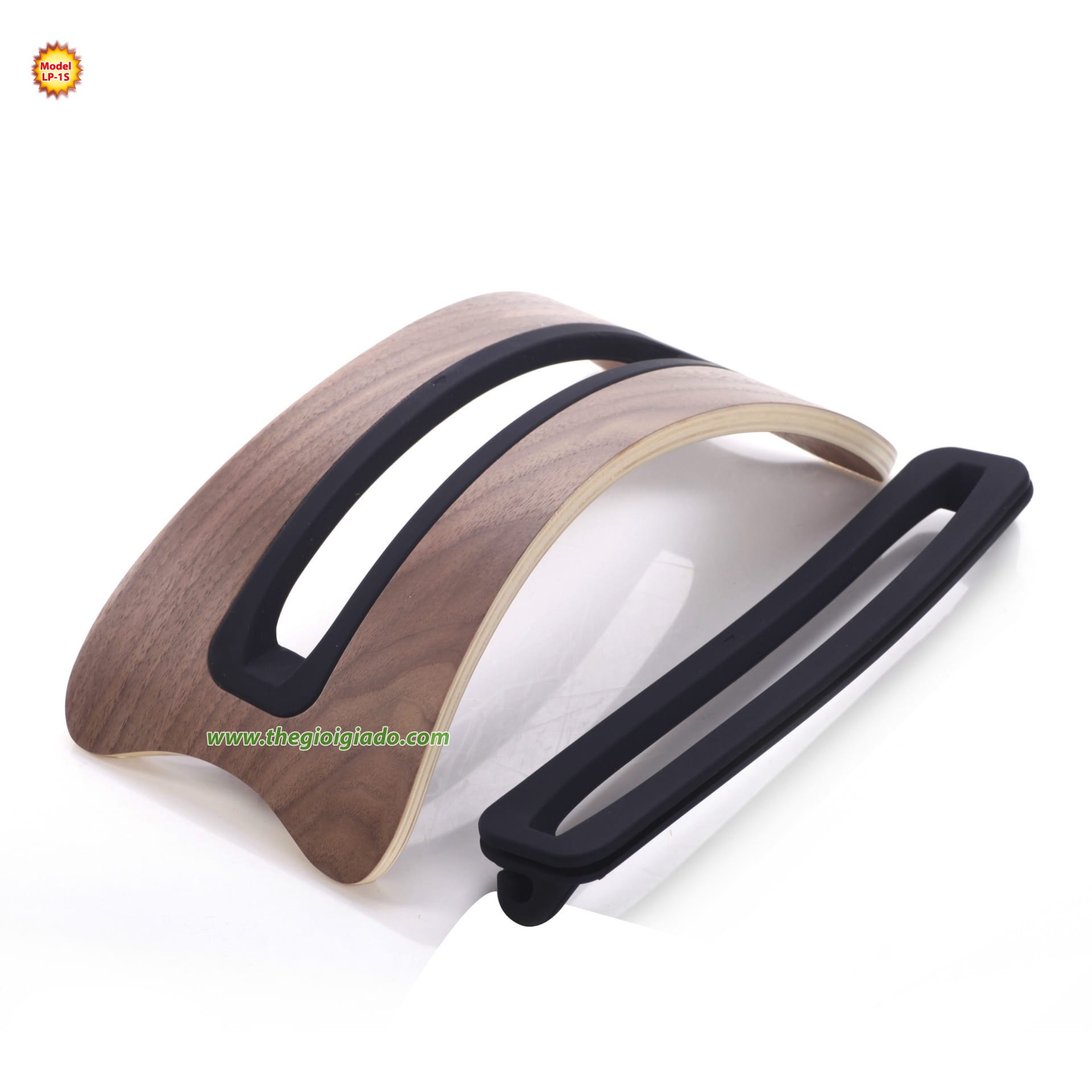 Giá đỡ MacBook để bàn chất liệu gỗ