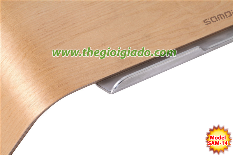 Giá đỡ MacBook để bàn chất liệu gỗ SAM-14