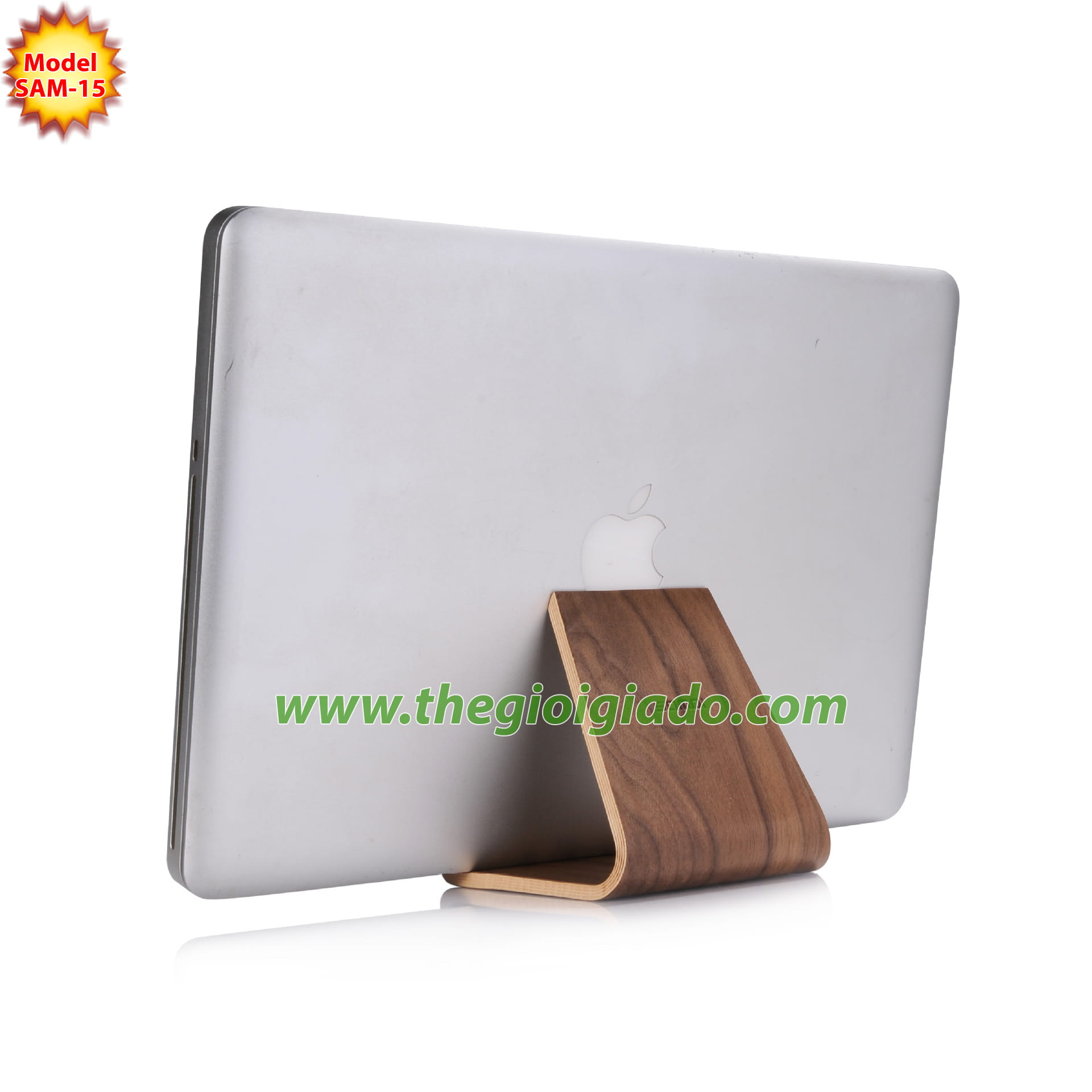 Giá đỡ iPad để bàn chất liệu gỗ SAM-15