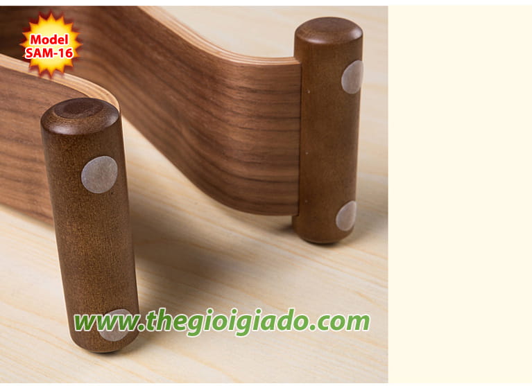 Giá treo tai nghe Apple chất liệu gỗ SAM-16
