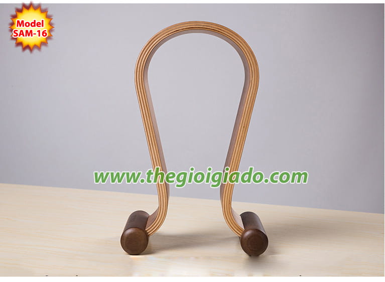 Giá treo tai nghe Apple chất liệu gỗ SAM-16