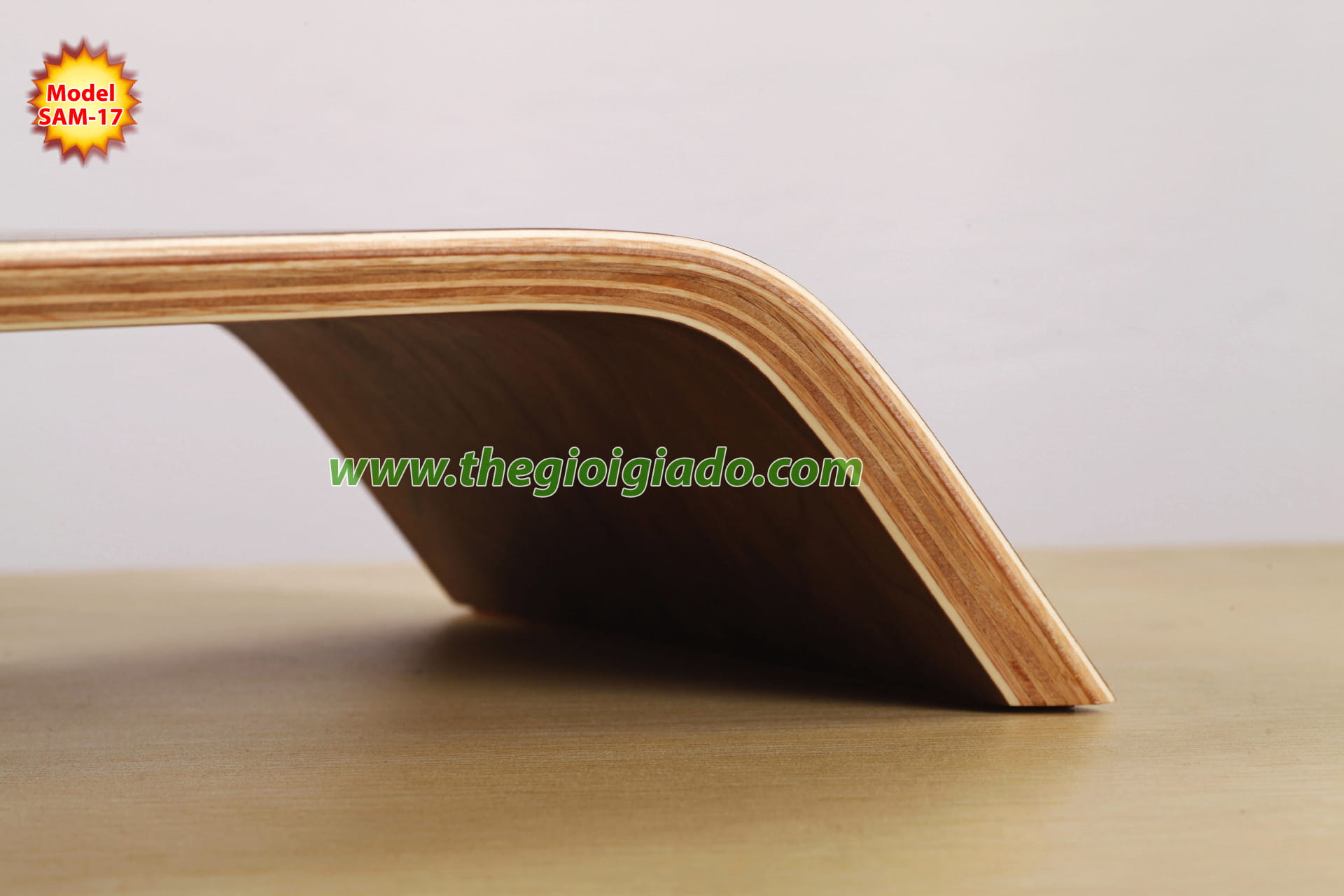 Giá đỡ Macbook chất liệu gỗ SAM-17