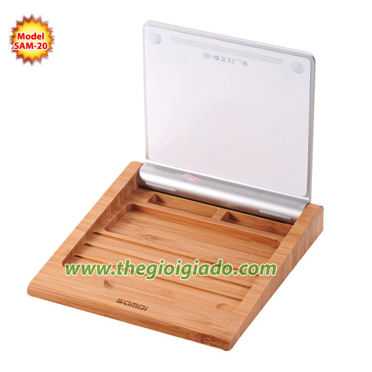 Giá đỡ Chuột Magic Trackpad của Apple để bàn chất liệu gỗ SAM-20