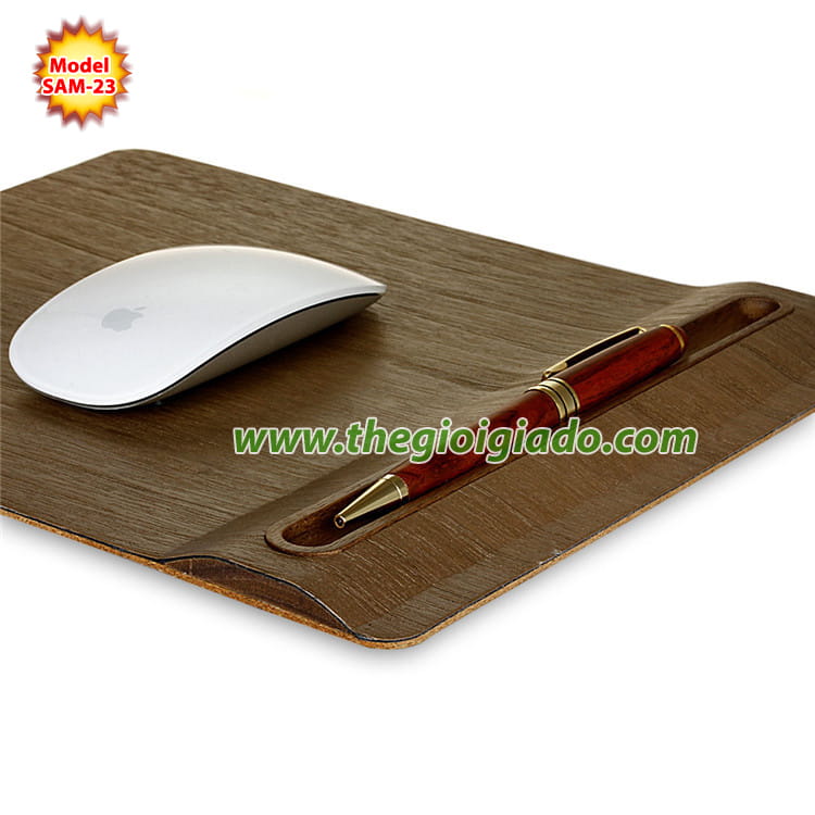Tấm lót chuột không dây Apple chất liệu gỗ SAM-23