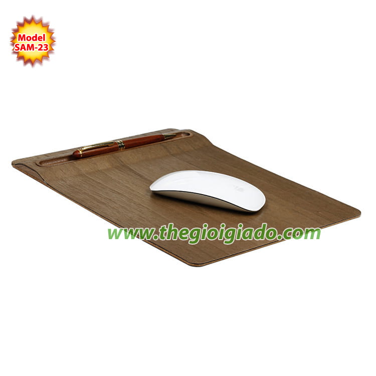 Tấm lót chuột không dây Apple chất liệu gỗ SAM-23