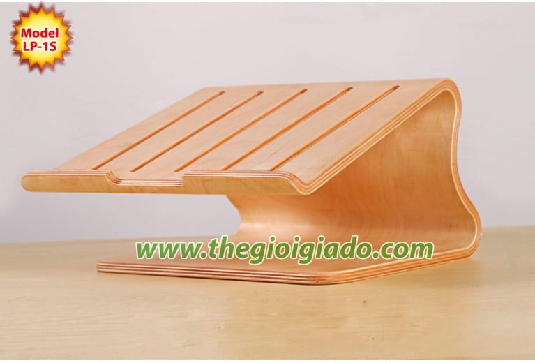 Giá đỡ MacBook để bàn chất liệu gỗ SAM-8