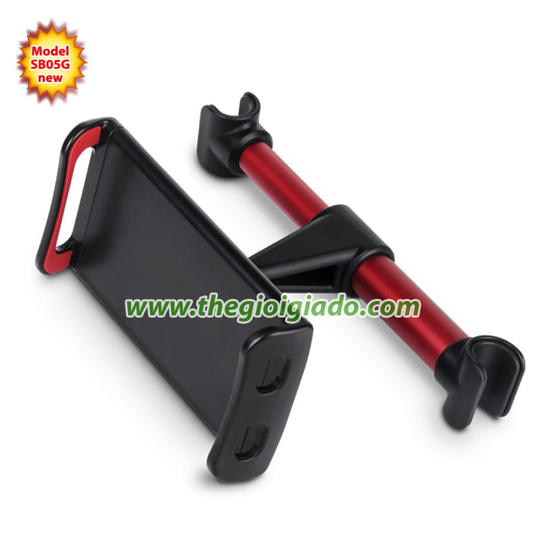 Gi&aacute; đỡ m&aacute;y t&iacute;nh bảng ki&ecirc;m điện thoại ở gh&ecirc; sau oto Model-SB05G new