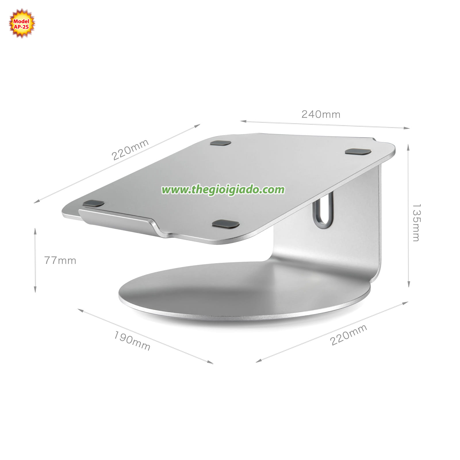 Giá đỡ Laptop model AP-2S